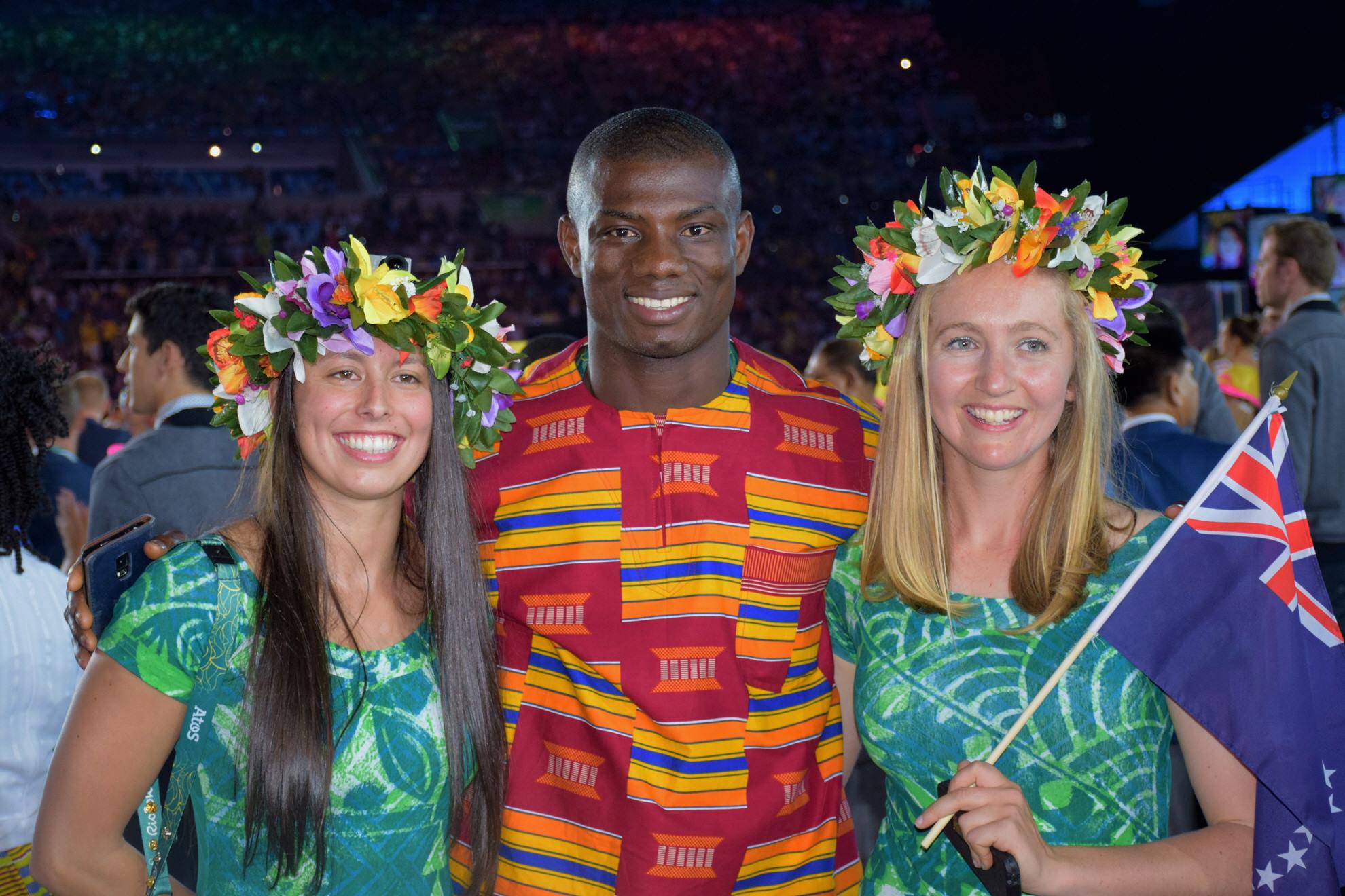 Ghana at Rio Opening Ceremony